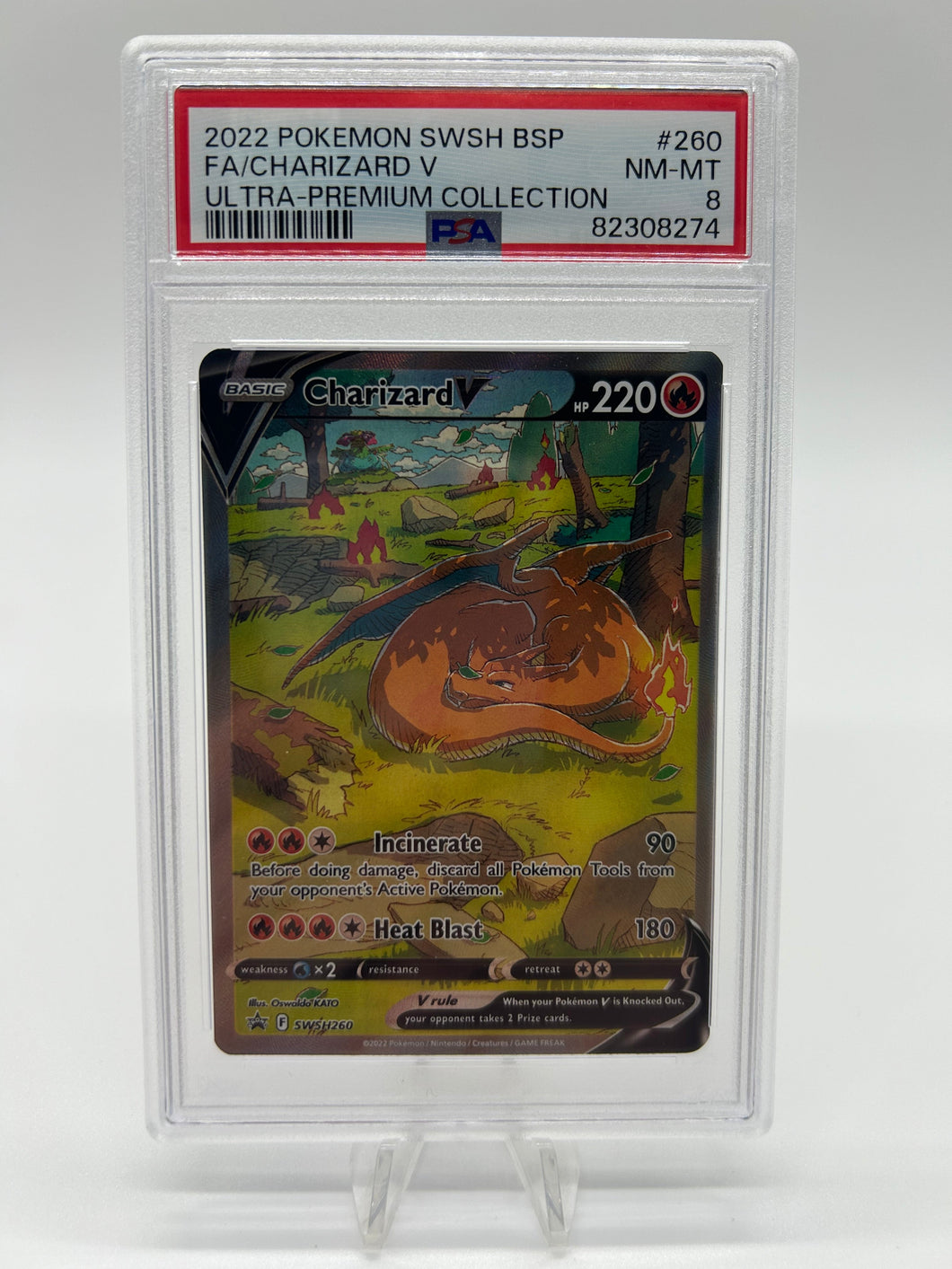 Pokemon TCG- Charizard Ultra-Premium Collection 3 Card Black Star Promo Graded Set PSA