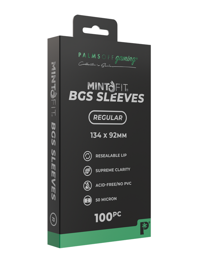 Palms Off Gaming - MintFit BGS Graded Card Sleeves - Regular 100pc