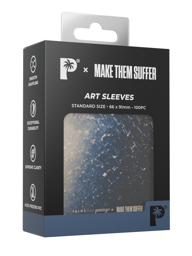 Palms Off Gaming - Limited Edition Art Sleeves POG X Make Them Suffer