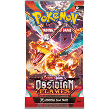 Load image into Gallery viewer, Pokemon TCG- Scarlet &amp; Violet Obsidian Flames Booster Pack

