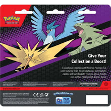 Load image into Gallery viewer, Pokemon TCG - Enhanced 2-Pack Blister Team Rocket's Articuno, Zapdos &amp; Tyranitar
