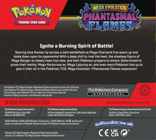 Load image into Gallery viewer, Pokemon TCG - Mega Evolution - Phantasmal Flames Booster Box

