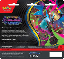 Load image into Gallery viewer, Pokemon TCG - Mega Evolution - Phantasmal Flames Three Booster Blister
