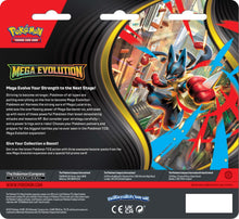 Load image into Gallery viewer, Pokemon TCG - Mega Evolution Three Booster Blister
