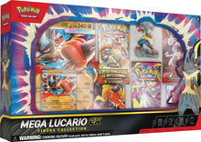 Load image into Gallery viewer, Pokemon TCG - Mega Lucario ex Figure Box

