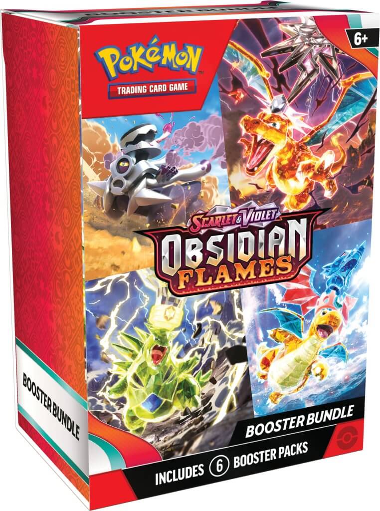 Pokemon TCG- Scarlet & Violet 3 Obsidian Flames Booster Bundle