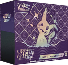 Load image into Gallery viewer, Pokemon TCG- Scarlet &amp; Violet 4.5 Paldean Fates Elite Trainer Box
