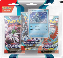 Load image into Gallery viewer, Pokemon TCG- Scarlet &amp; Violet Paradox Rift Three Booster Blister
