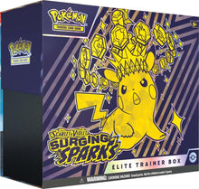 Load image into Gallery viewer, Pokemon TCG - Scarlet &amp; Violet 8 Surging Sparks Elite Trainer Box
