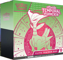 Load image into Gallery viewer, Pokemon TCG- Scarlet &amp; Violet 5 Temporal Forces Elite Trainer Box
