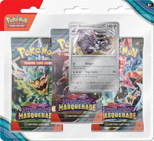 Load image into Gallery viewer, Pokemon TCG- Scarlet &amp; Violet 6 Twilight Masquerade Three Booster Blister
