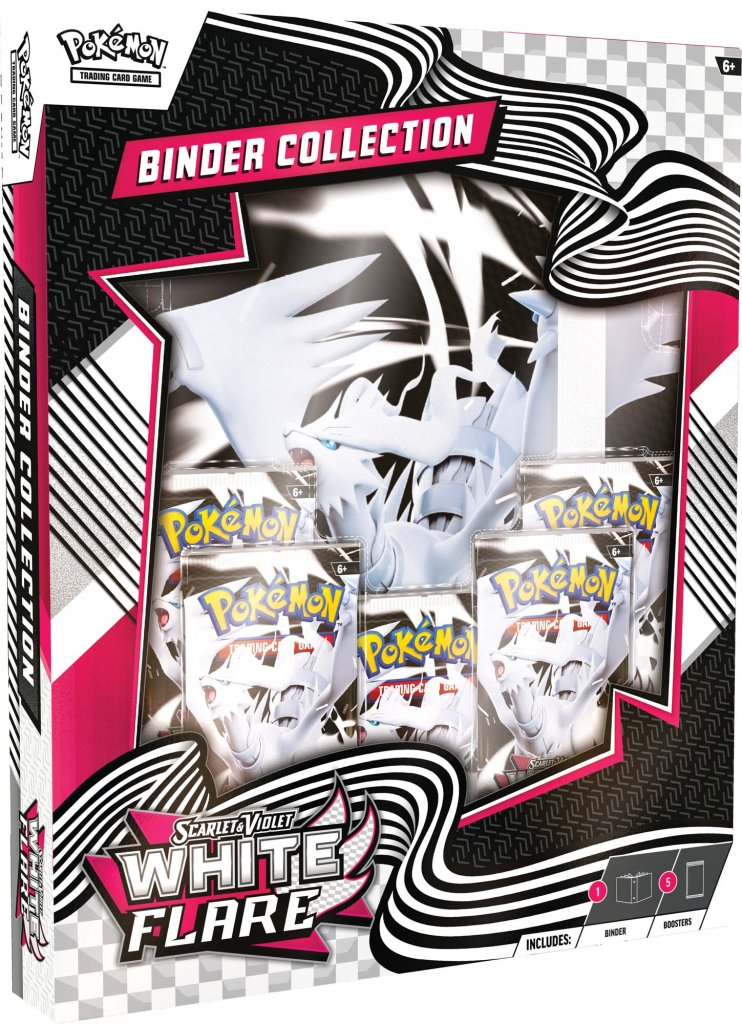 Pokemon TCG - Scarlet & Violet - White Flare Binder Collection