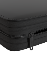 Load image into Gallery viewer, Palms Off Gaming- STEALTH 9 Pocket Zip Trading Card Binder - BLACK
