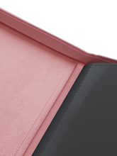 Load image into Gallery viewer, Palms Off Gaming- STEALTH 9 Pocket Zip Trading Card Binder - PINK
