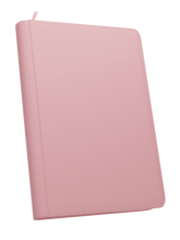 Load image into Gallery viewer, Palms Off Gaming- STEALTH 9 Pocket Zip Trading Card Binder - PINK

