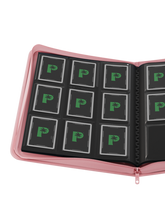 Load image into Gallery viewer, Palms Off Gaming- STEALTH 9 Pocket Zip Trading Card Binder - PINK
