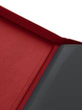 Load image into Gallery viewer, Palms Off Gaming- STEALTH 9 Pocket Zip Trading Card Binder - RED
