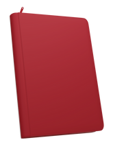 Load image into Gallery viewer, Palms Off Gaming- STEALTH 9 Pocket Zip Trading Card Binder - RED
