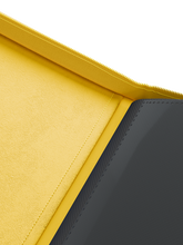 Load image into Gallery viewer, Palms Off Gaming- STEALTH 9 Pocket Zip Trading Card Binder - YELLOW
