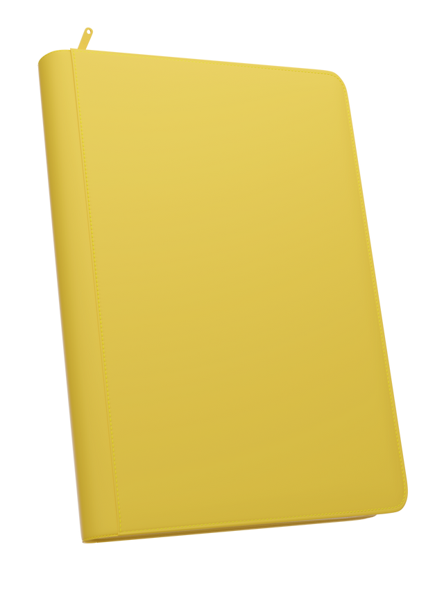 Palms Off Gaming- STEALTH 9 Pocket Zip Trading Card Binder - YELLOW