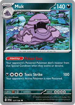 S&V: Scarlet & Violet Base Set- Muk 127/198