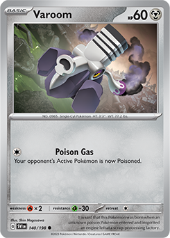 S&V: Scarlet & Violet Base Set- Varoom 140/198