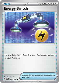 S&V: Scarlet & Violet Base Set- Energy Switch 173/198