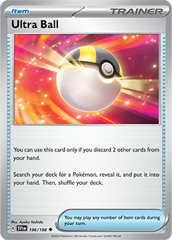 S&V: Scarlet & Violet Base Set- Ultra Ball 196/198