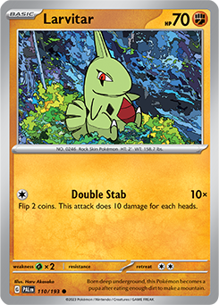 S&V: Paldea Evolved- Larvitar 110/193