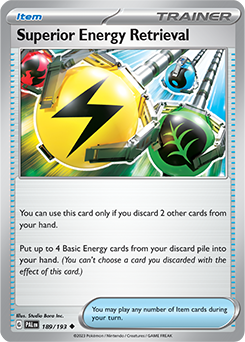 S&V: Paldea Evolved- Superior Energy Retrieval 189/193