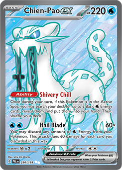 S&V: Paldea Evolved- Chien-Pao ex Full Art 236/193