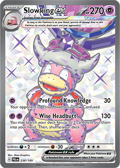 S&V: Paldea Evolved- Slowking ex Full Art 238/193