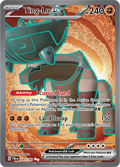 S&V: Paldea Evolved- Ting-Lu ex Full Art 243/193