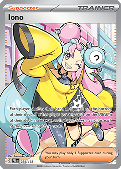 S&V: Paldea Evolved- Ionoi Full Art 254/193