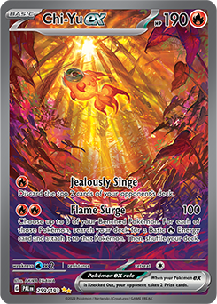 S&V: Paldea Evolved- Chi-Yu ex Special Illustration Rare 259/193