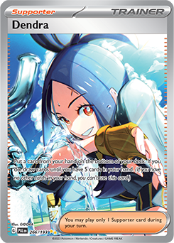 S&V: Paldea Evolved- Dendra Special Illustration Rare 266/193