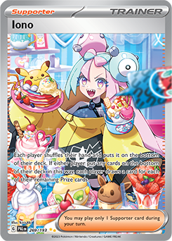 S&V: Paldea Evolved- Iono Special Illustration Rare 269/193