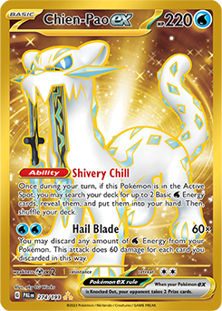 S&V: Paldea Evolved- Chien-Pao ex Hyper Rare 274/193