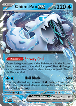 S&V: Paldea Evolved- Chien-Pao ex 061/193