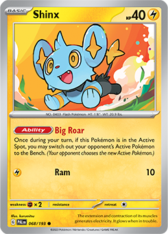 S&V: Paldea Evolved- Shinx 068/193