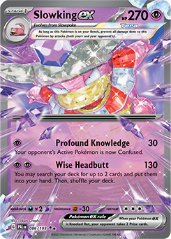 S&V: Paldea Evolved- Slowking ex 086/193