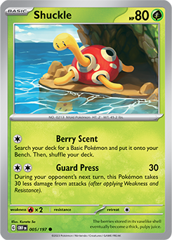 S&V: Obsidian Flames- Shuckle 005/197