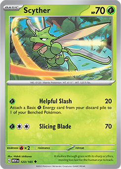 S&V: 151- Scyther 123/165