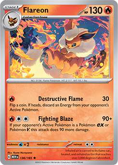 S&V: 151- Flareon 136/165