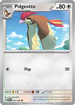 S&V: 151- Pidgeotto 017/165