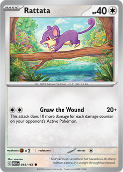 S&V: 151- Rattata 019/165