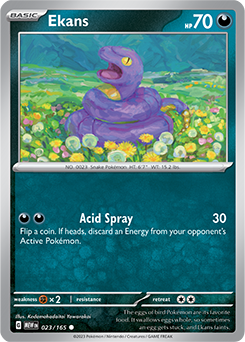 S&V: 151- Ekans 023/165