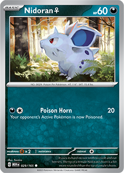 S&V: 151- Nidoran 029/165