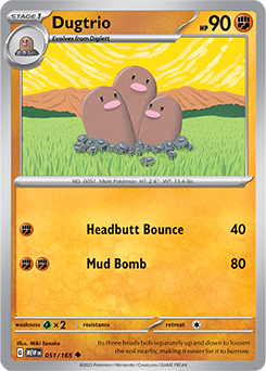 S&V: 151- Dugtrio 051/165