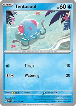 S&V: 151- Tentacool 072/165